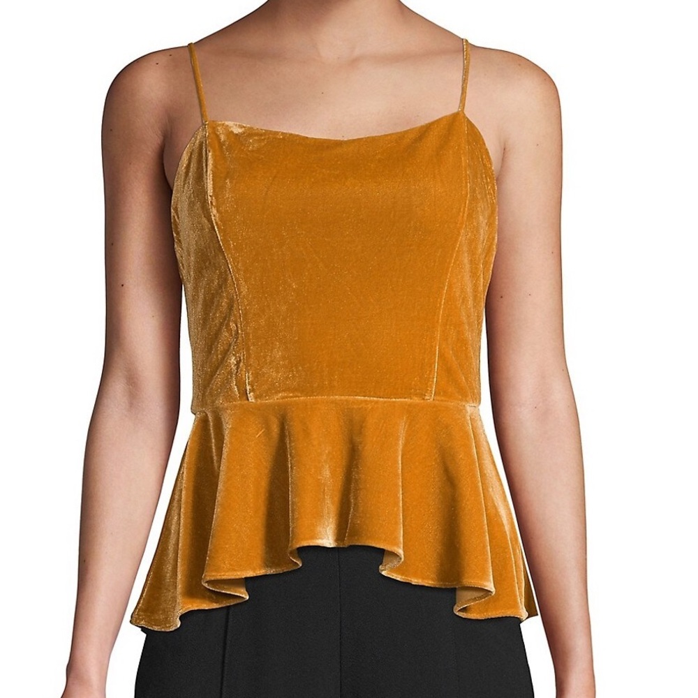 TJD | Golden Hour Velvet Camisole